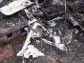 Wohnwagen ausgebrannt Koeln Muelheim Muelheimer Ring Piccoloministr P025